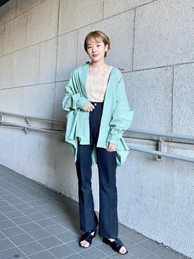 MOTOZAWA HONOKAさん（レディース・159cm）の春コーディネート