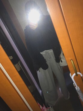 「GRL（グレイル）のアイテム（その他アウター）」を使った、atuさん（レディース・165cm）の冬コーディネート