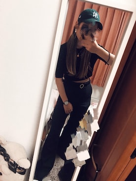 「GRL（グレイル）のアイテム（ピアス（両耳用））」を使った、atuさん（レディース・166cm）の秋コーディネート