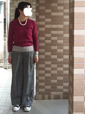 enonoさん（レディース・157cm）の冬コーディネート