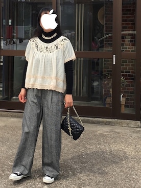 enonoさん（レディース・157cm）の春コーディネート