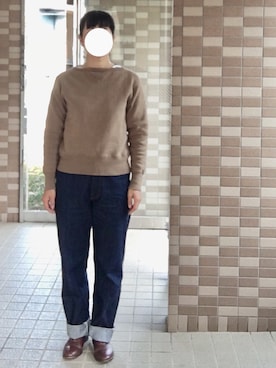 「SHOTOのアイテム」を使った、enonoさん（レディース・157cm）の秋コーディネート