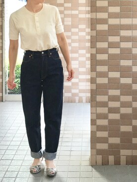 enonoさん（レディース・157cm）の夏コーディネート