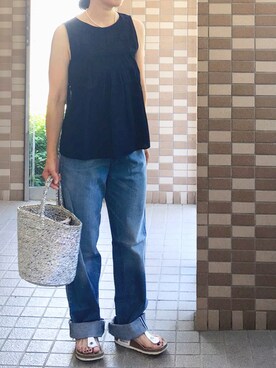 enonoさん（レディース・157cm）の夏コーディネート
