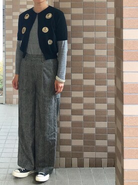 enonoさん（レディース・157cm）の秋コーディネート