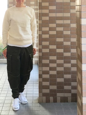 「m47」｜「アイテム（アクセサリー）」を使った、enonoさん（レディース・157cm）の秋コーディネート