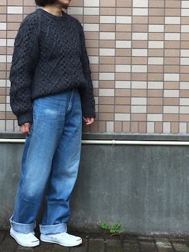 「ATHENA DESIGNS（アテナデザイン）のアイテム」を使った、enonoさん（レディース・157cm）の冬コーディネート