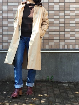 enonoさん（レディース・157cm）の春コーディネート