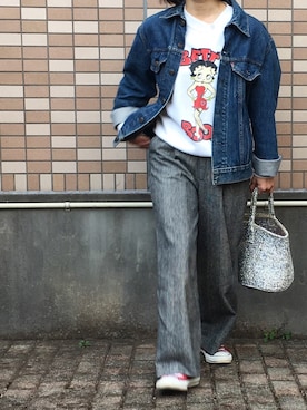 enonoさん（レディース・157cm）の春コーディネート