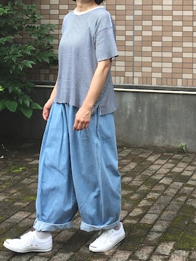 enonoさん（レディース・157cm）の夏コーディネート