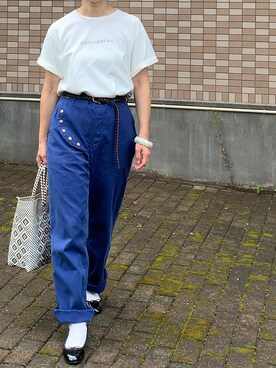 enonoさん（レディース・157cm）の夏コーディネート