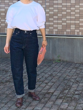 「Filt（フィルト）のアイテム」を使った、enonoさん（レディース・157cm）の春コーディネート