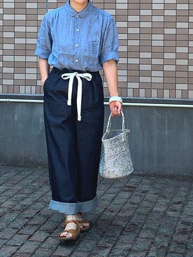 enonoさん(レディース・157cm)の夏コーディネート