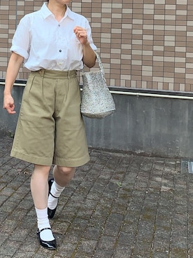 「CATWORTH（カットワース）のアイテム」を使った、enonoさん（レディース・157cm）の夏コーディネート