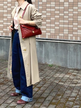 Burberry ステンカラーコート レディース ネイビー Burberry(バーバリー) フード付ステンカラーコート - Lubb