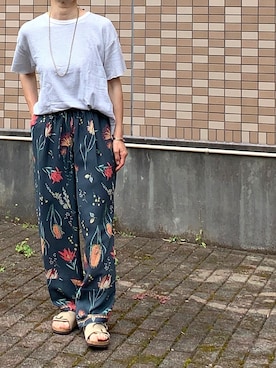 enonoさん（レディース・157cm）の夏コーディネート