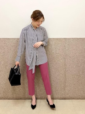 ルクールブラン京都ポルタ店スタッフさんのコーディネート