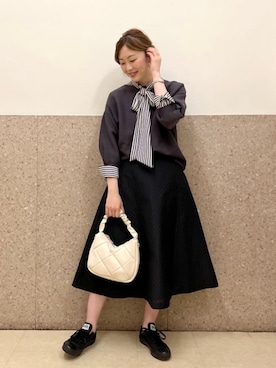 ルクールブラン京都ポルタ店スタッフさんのコーディネート