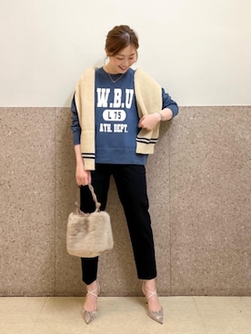 ルクールブラン京都ポルタ店スタッフさんのコーディネート