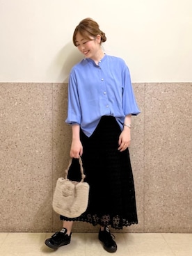 ルクールブラン京都ポルタ店スタッフさんのコーディネート