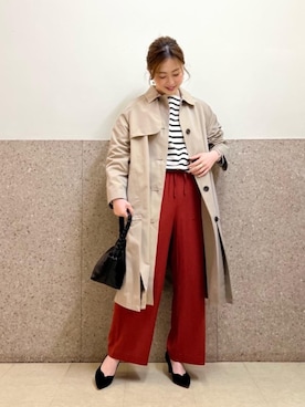 ルクールブラン京都ポルタ店スタッフさんのコーディネート