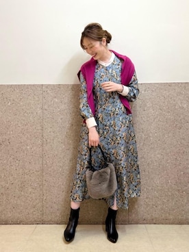 ルクールブラン京都ポルタ店スタッフさんのコーディネート