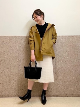 ルクールブラン京都ポルタ店スタッフさんのコーディネート