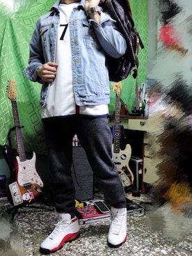 「MSPC（エムエスピーシー）のアイテム」を使った、S.W.  Researchさん（メンズ・172cm）の春コーディネート