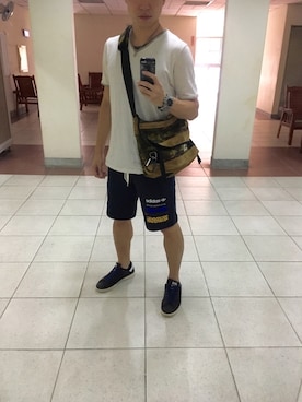 S.W.  Researchさん（メンズ・172cm）の夏コーディネート