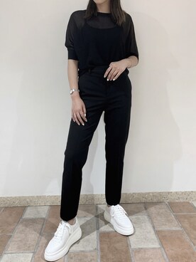 「アイテム（ブラジャー、ブラック系）」を使った、maさん（レディース・158cm）の夏コーディネート