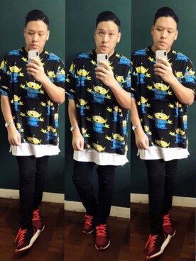 「JOYRICH」｜Edimundson さん（メンズ・180cm）の夏コーディネート