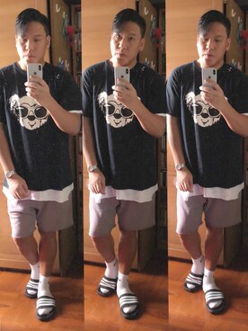 Edimundson さん（メンズ・180cm）の夏コーディネート