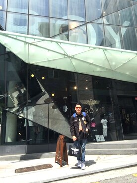 「JOYRICH」｜Edimundson さん（メンズ・180cm）の秋コーディネート