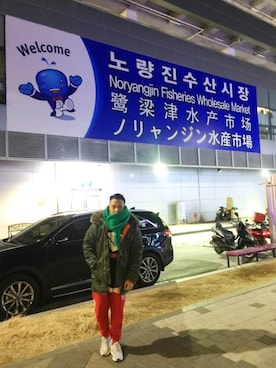 「streetsnap」｜「アイテム（ジャケット/アウター）」を使った、Edimundson さん（メンズ・180cm）の秋コーディネート