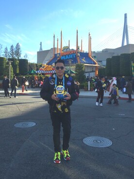 「JOYRICH」｜「アイテム（モッズコート）」を使った、Edimundson さん（メンズ・180cm）の秋コーディネート