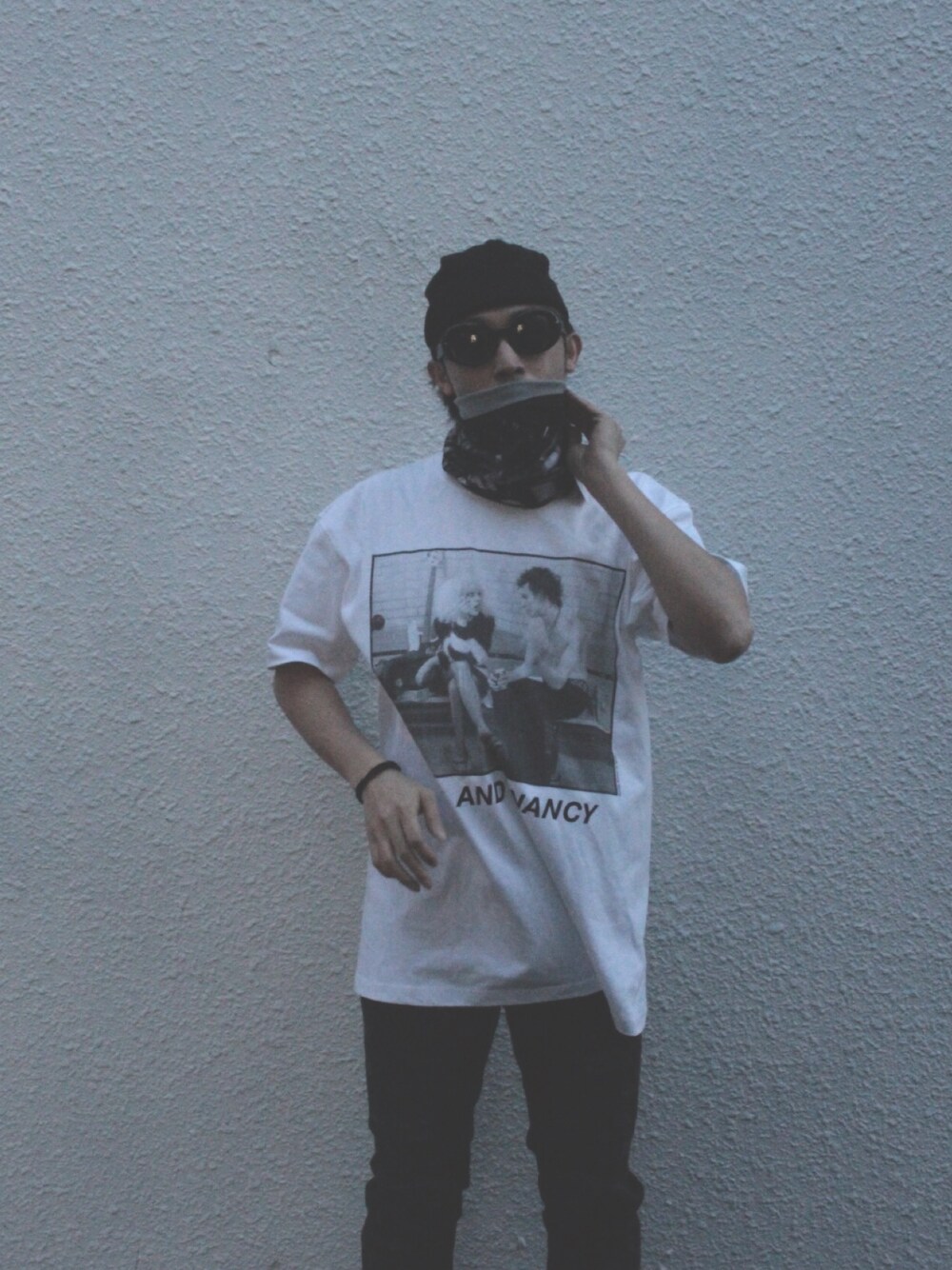 「KIDILL、キディル、ファッション、今日のコーデ、今日の服、ソロイスト、タカヒロミヤシタソロイスト、TAKAHIROMIYASHITA The SoloIst. 、DOLCE&GABBANA」｜「KIDILLのアイテム（Tシャツ/カットソー、ホワイト系）」を使った、mapplethorpe1019さん（メンズ・177cm）の冬コーディネートの1枚目の写真