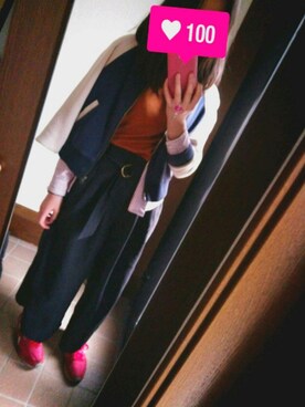 yonaさん（レディース・161cm）の春コーディネート