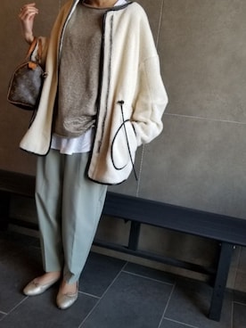 na◎さん(レディース・159cm)の冬コーディネート