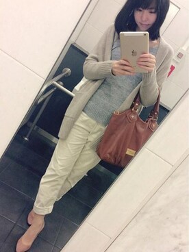 Hanaさん（レディース・171cm）の冬コーディネート