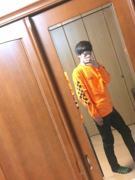 「VANS（バンズ）のアイテム（スウェット）」を使った、けーいさん（メンズ・180cm）の秋コーディネート