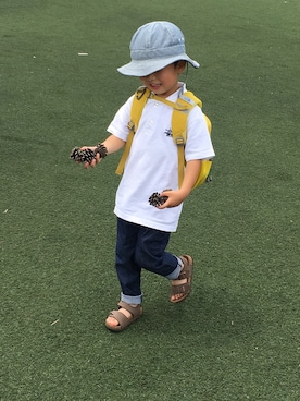 kcnskさん（キッズ・110cm）の夏コーディネート