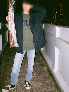 「Polo Ralph Lauren」｜「アイテム（カバーオール）」を使った、やすたさん（メンズ・172cm）の冬コーディネート