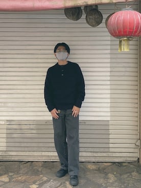 「COS（コス）のアイテム（シューズ）」を使った、y_aaaさん（メンズ・169cm）の秋コーディネート