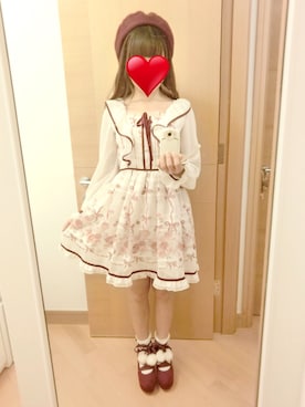 「one after another NICE CLAUP（ワンアフターアナザーナイスクラップ）のアイテム（ニットキャップ/ビーニー）」を使った、Christal Yeungさん（レディース・152cm）の冬コーディネート