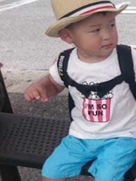 ayumiさん（キッズ・100cm）の夏コーディネート