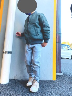 あんころさん（キッズ・120cm）の冬コーディネート