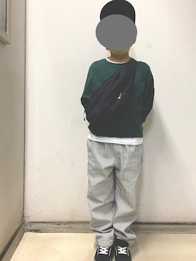 あんころさん(キッズ・130cm)の春コーディネート