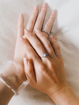 「ネイル」｜neneさん（レディース・154cm）の春コーディネート