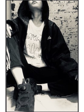 「NIRVANA」｜「アイテム（ジャケット/アウター）」を使った、Shionさん（レディース・169cm）の秋コーディネート