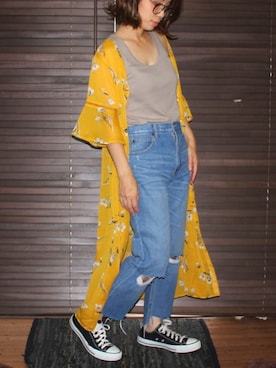 yuniさん（レディース・155cm）の夏コーディネート